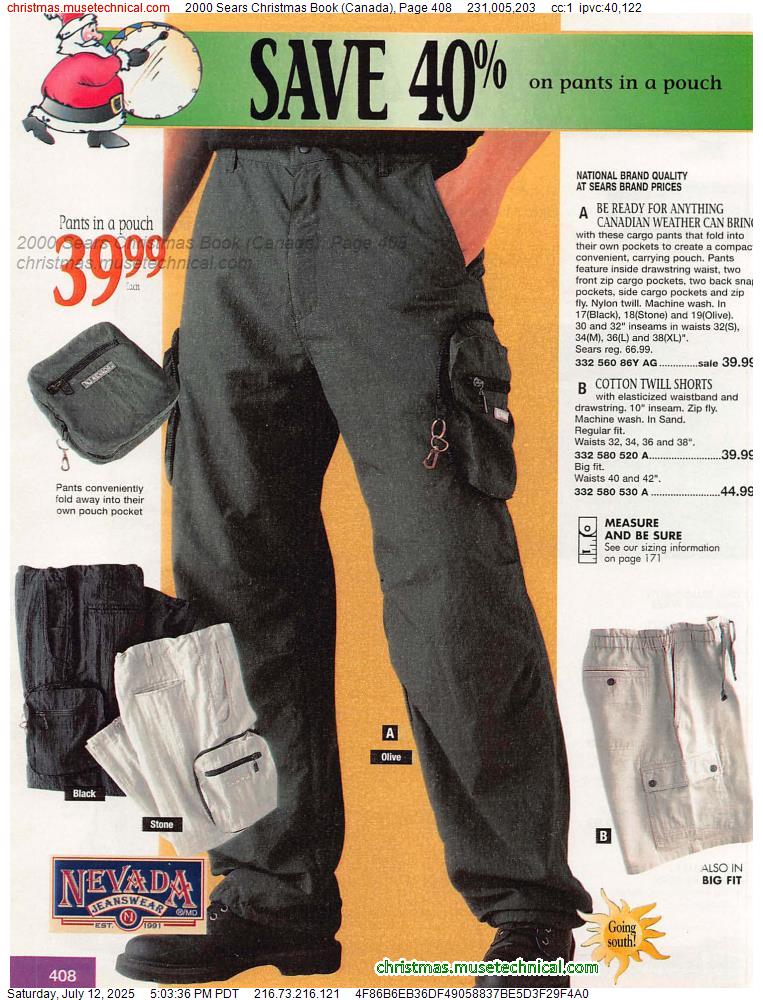 2000 Sears Christmas Book (Canada), Page 408