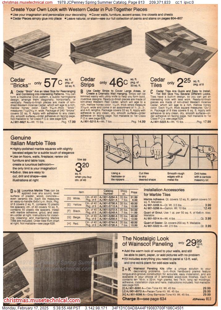 1978 JCPenney Spring Summer Catalog, Page 813