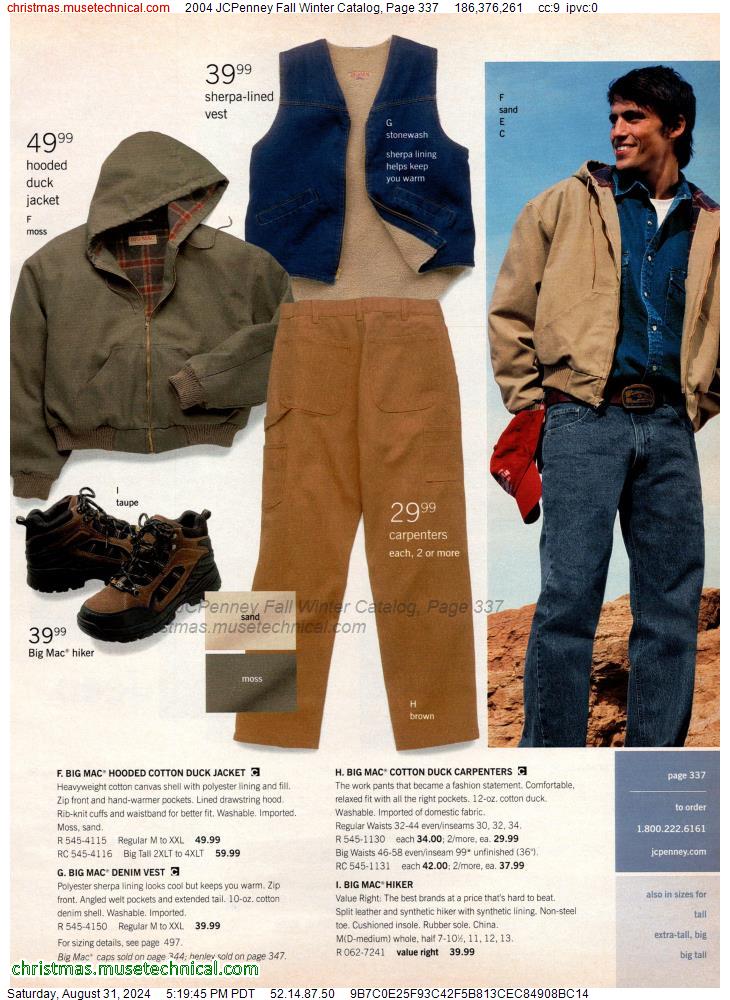 2004 JCPenney Fall Winter Catalog, Page 337