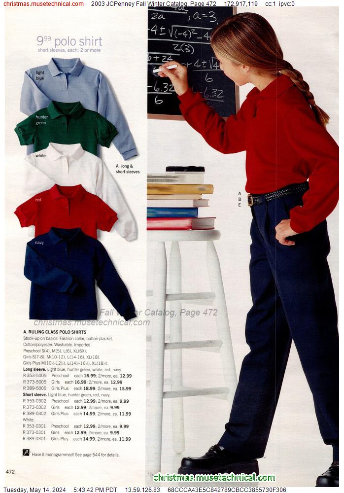 2003 JCPenney Fall Winter Catalog, Page 472