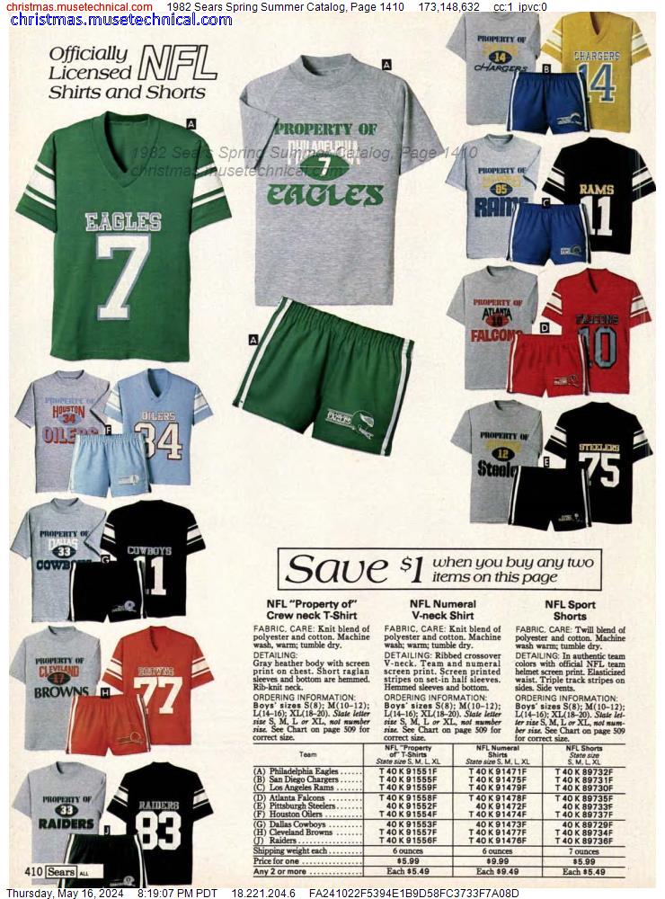 1982 Sears Spring Summer Catalog, Page 1410