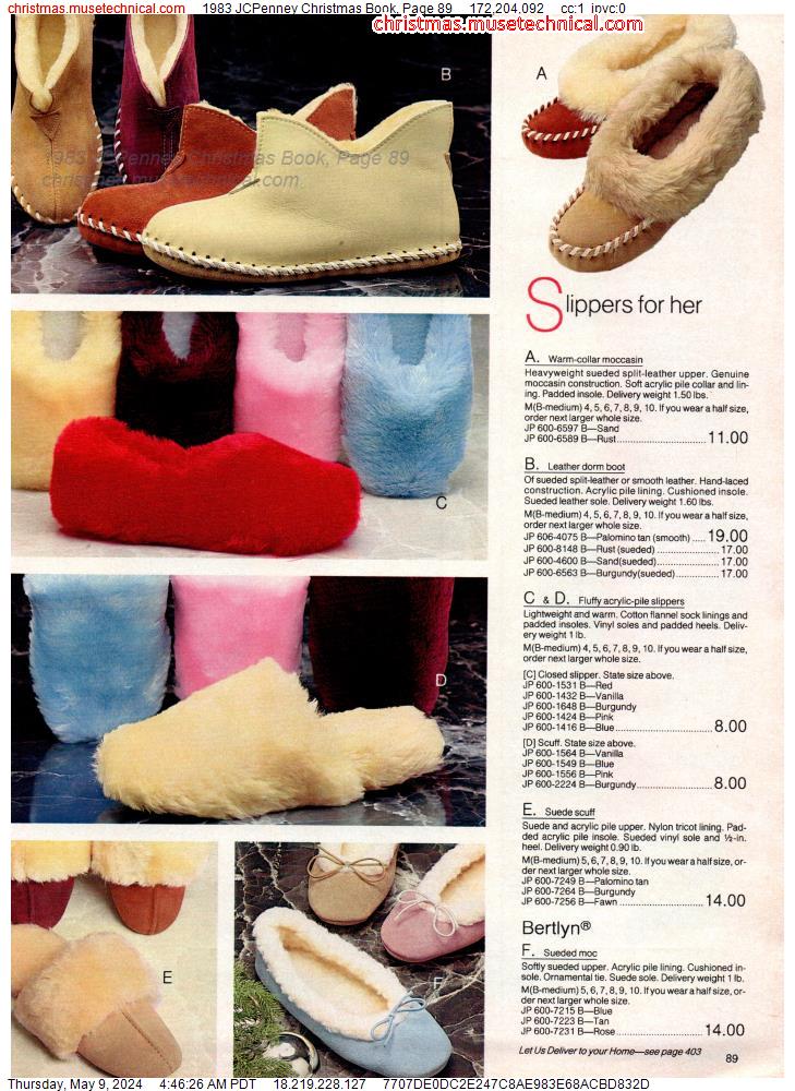 1983 JCPenney Christmas Book, Page 89