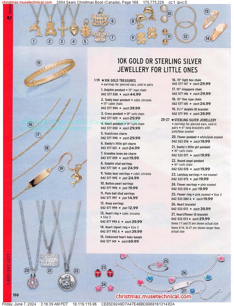 2004 Sears Christmas Book (Canada), Page 168