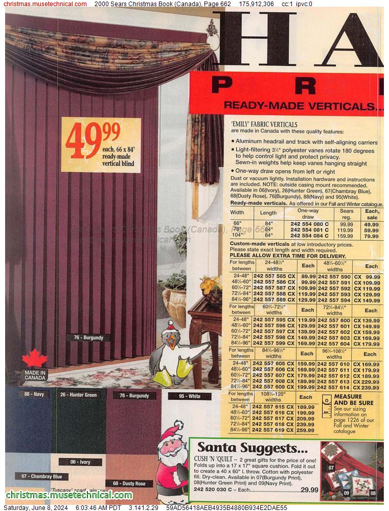 2000 Sears Christmas Book (Canada), Page 662