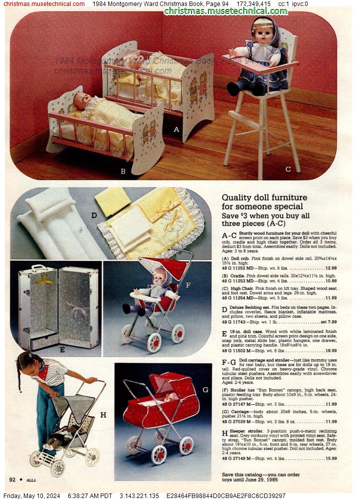 1984 Montgomery Ward Christmas Book, Page 94