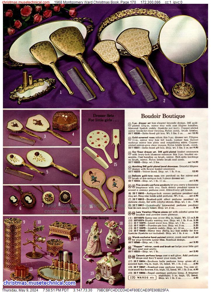 1968 Montgomery Ward Christmas Book, Page 170