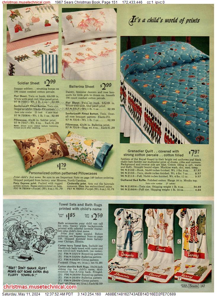 1967 Sears Christmas Book, Page 151