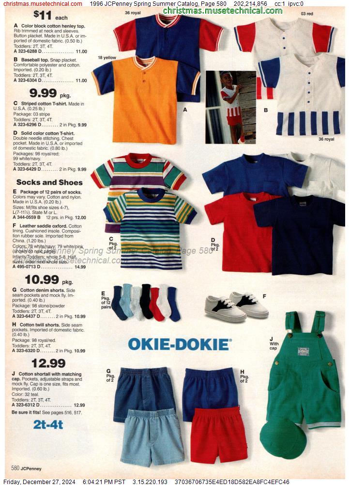 1996 JCPenney Spring Summer Catalog, Page 580