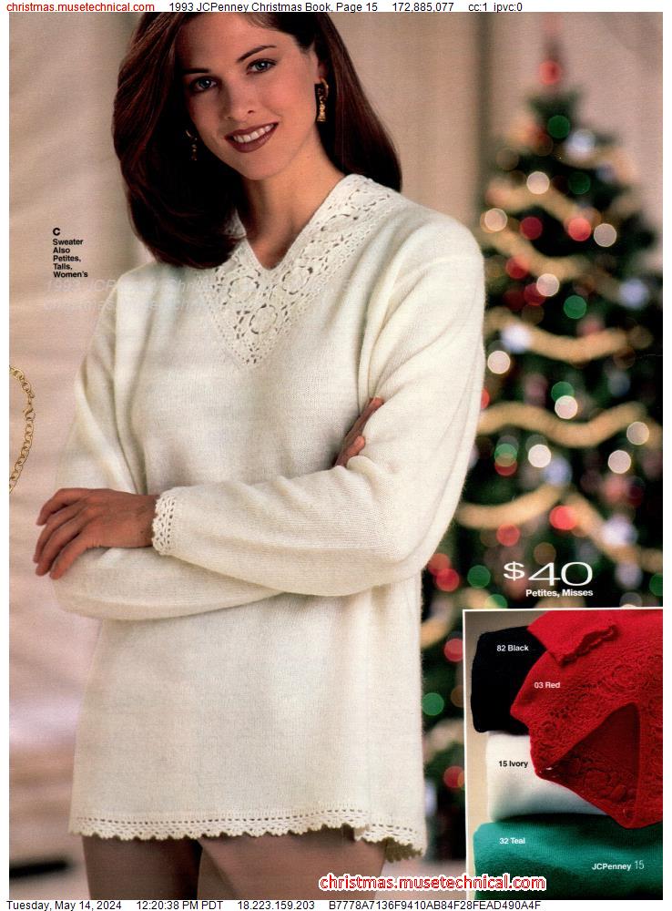 1993 JCPenney Christmas Book, Page 15