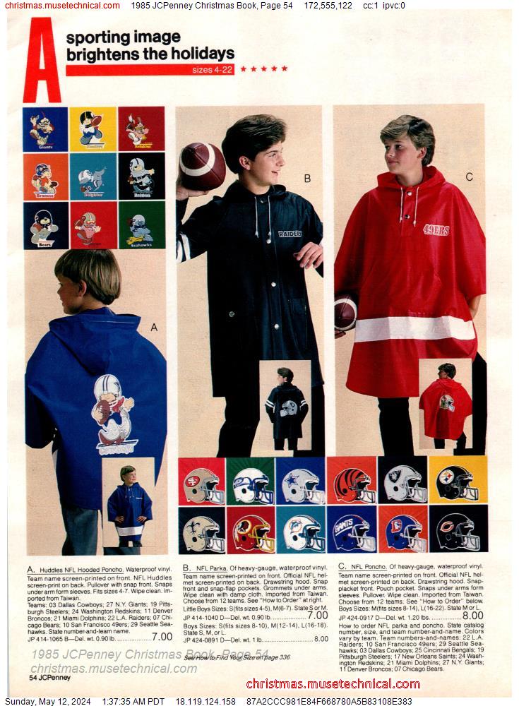 1985 JCPenney Christmas Book, Page 54