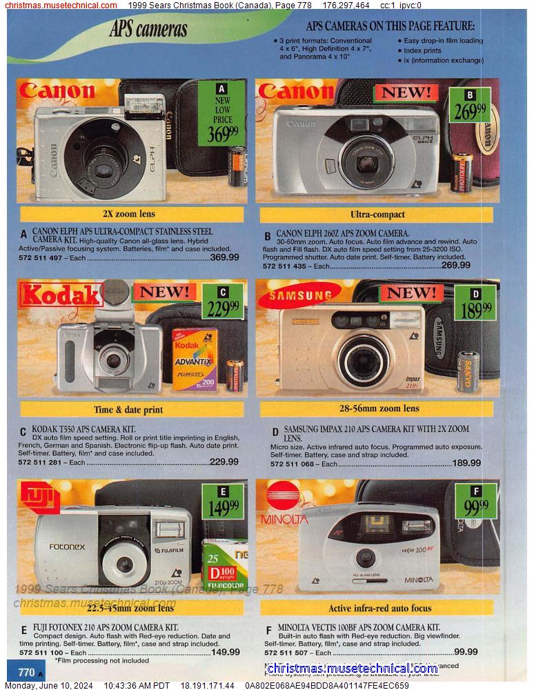 1999 Sears Christmas Book (Canada), Page 778