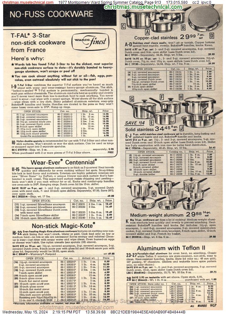1977 Montgomery Ward Spring Summer Catalog, Page 913