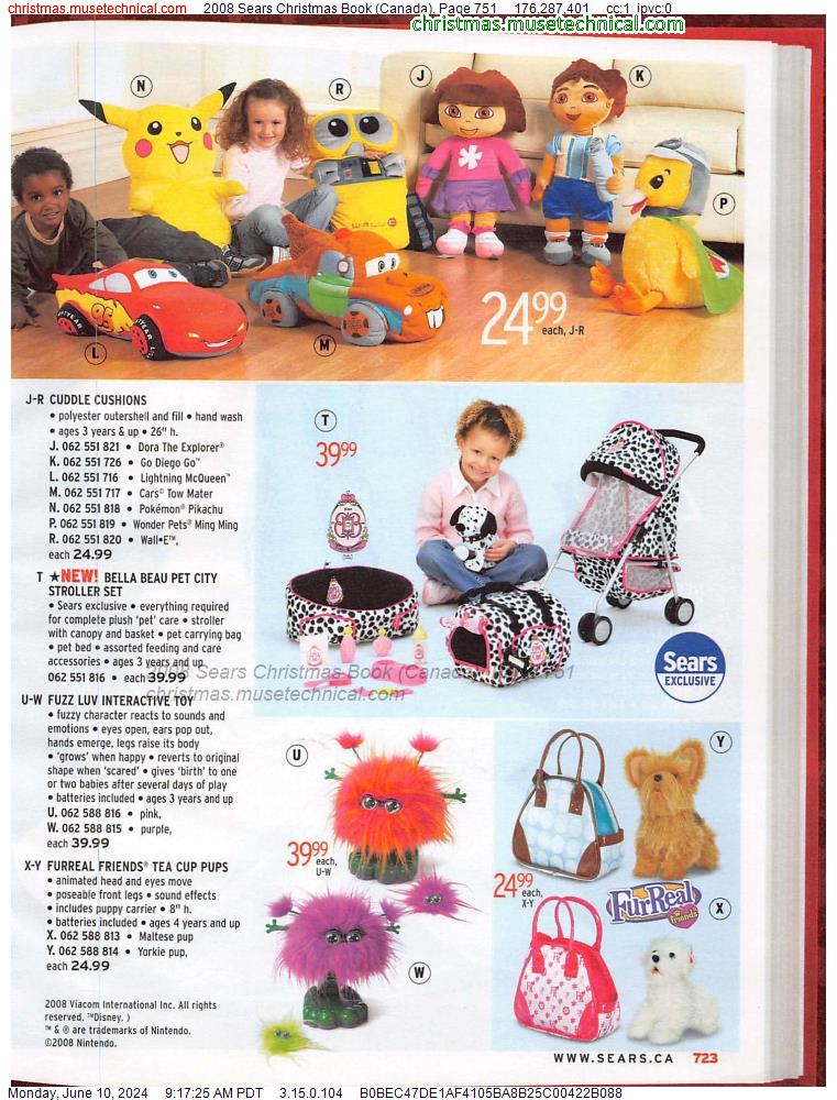 2008 Sears Christmas Book (Canada), Page 751