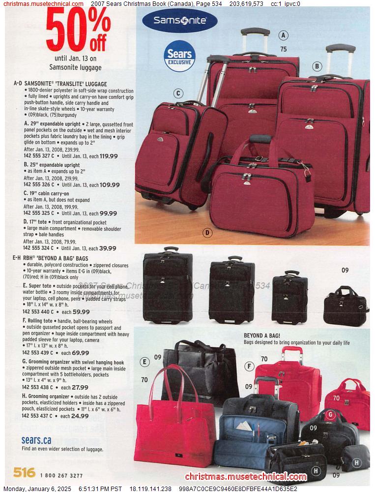 2007 Sears Christmas Book (Canada), Page 534