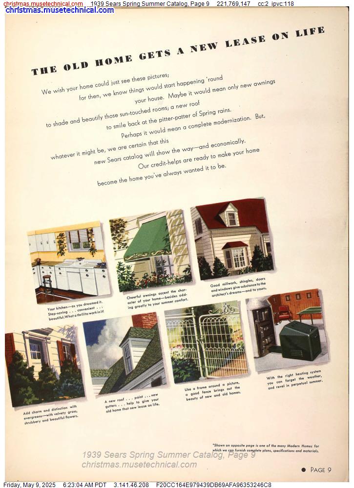 1939 Sears Spring Summer Catalog, Page 9