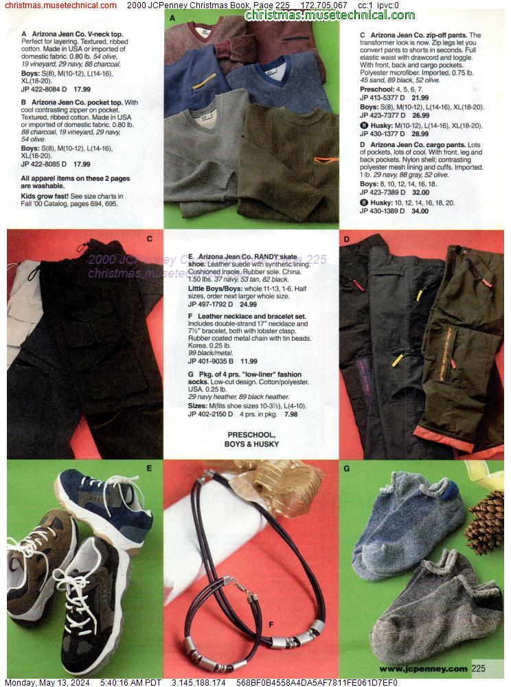 2000 JCPenney Christmas Book, Page 225