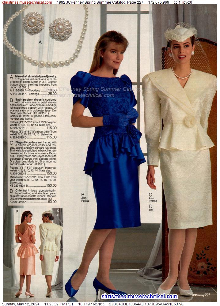 1992 JCPenney Spring Summer Catalog, Page 227