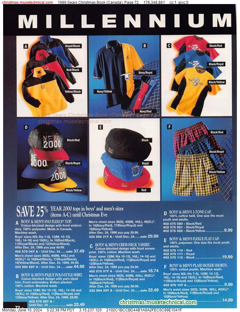 1999 Sears Christmas Book (Canada), Page 72