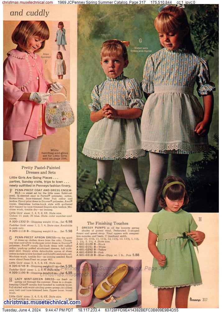 1969 JCPenney Spring Summer Catalog, Page 317