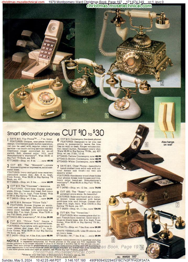 1979 Montgomery Ward Christmas Book, Page 197