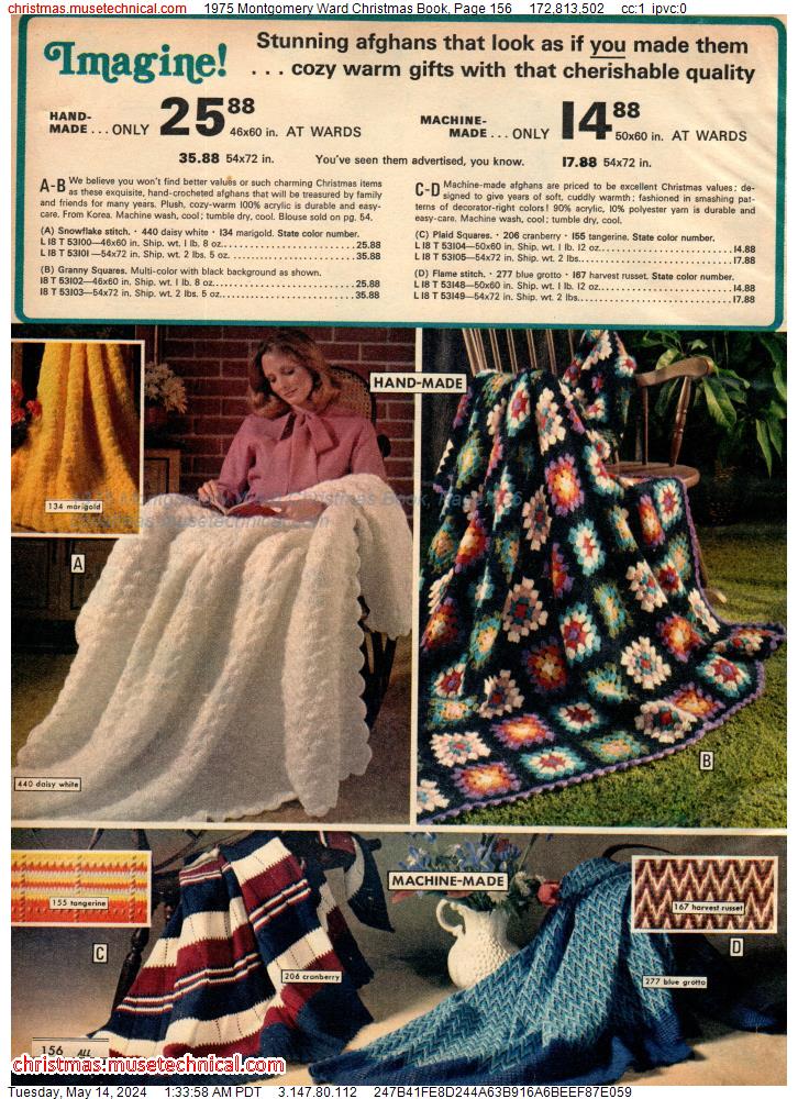 1975 Montgomery Ward Christmas Book, Page 156