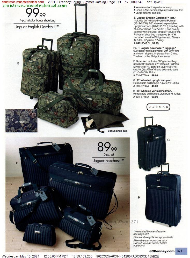 2001 JCPenney Spring Summer Catalog, Page 371
