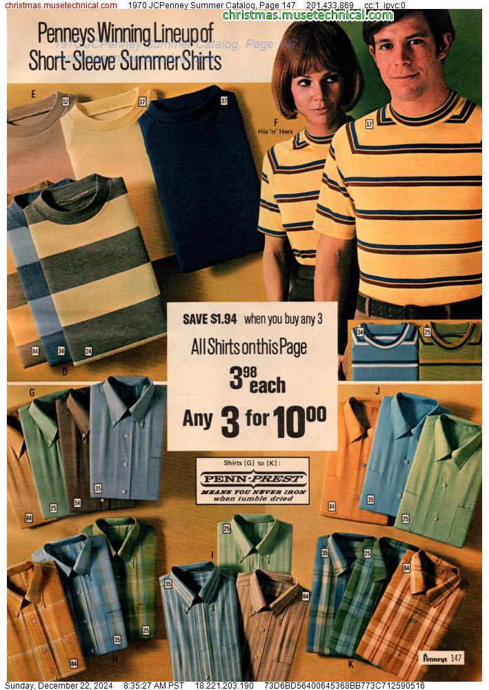 1970 JCPenney Summer Catalog, Page 147