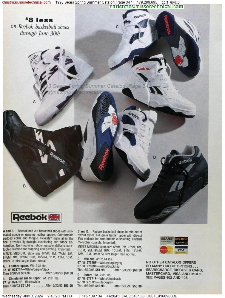 1993 Sears Spring Summer Catalog, Page 347