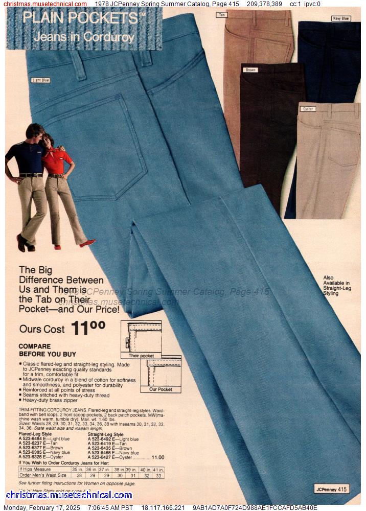 1978 JCPenney Spring Summer Catalog, Page 415