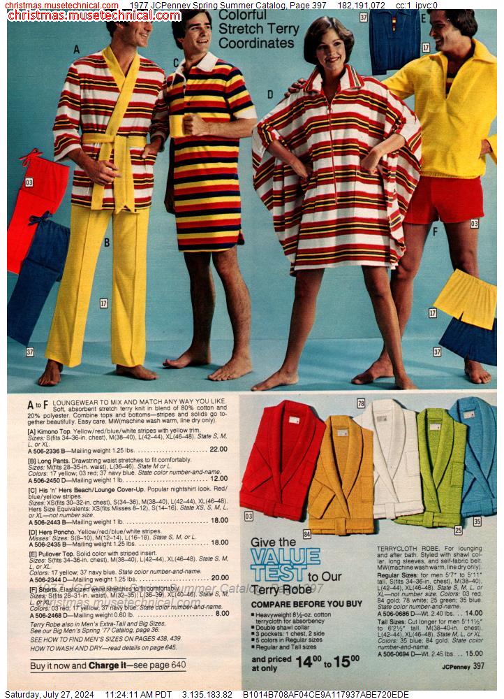 1977 JCPenney Spring Summer Catalog, Page 397