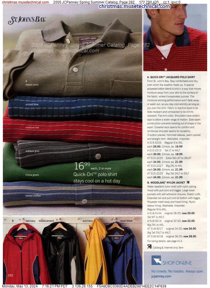 2005 JCPenney Spring Summer Catalog, Page 282