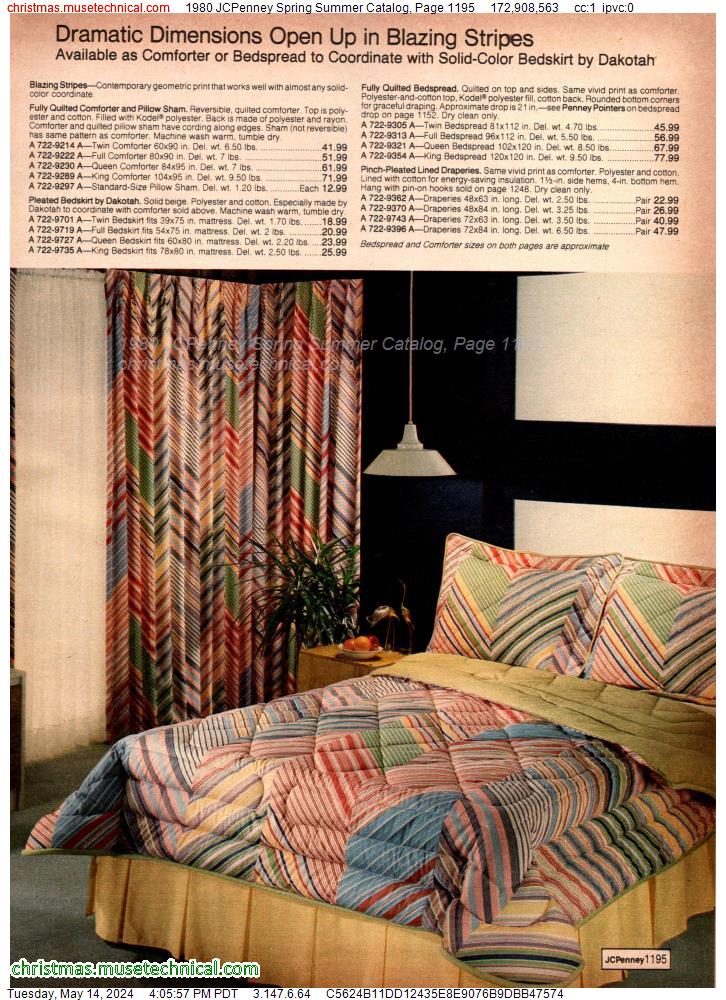 1980 JCPenney Spring Summer Catalog, Page 1195