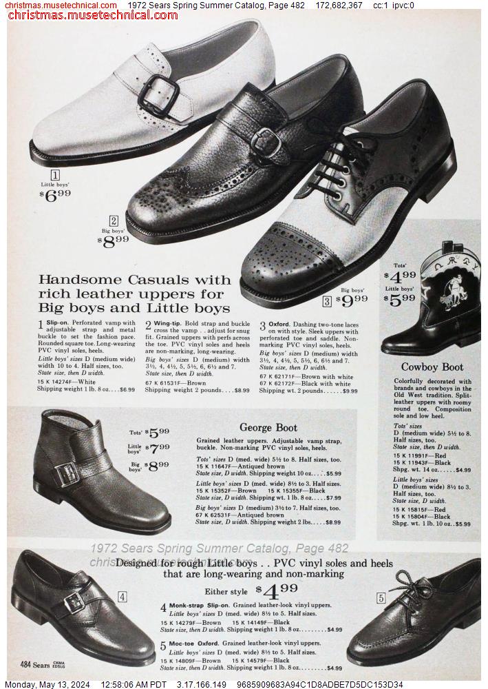 1972 Sears Spring Summer Catalog, Page 482