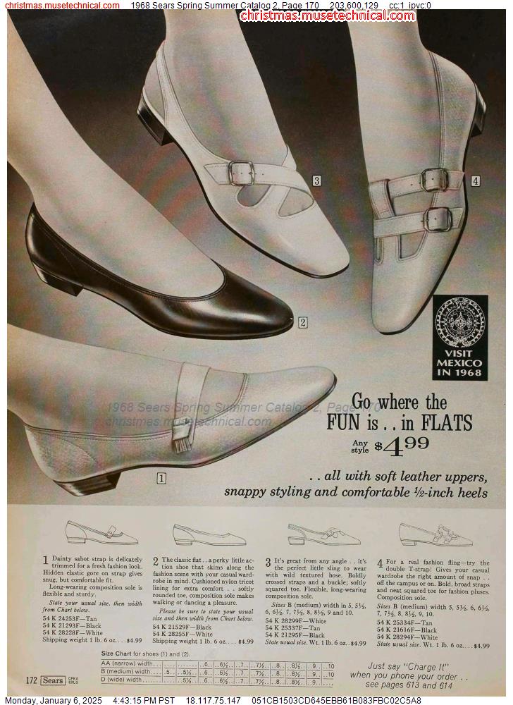 1968 Sears Spring Summer Catalog 2, Page 170