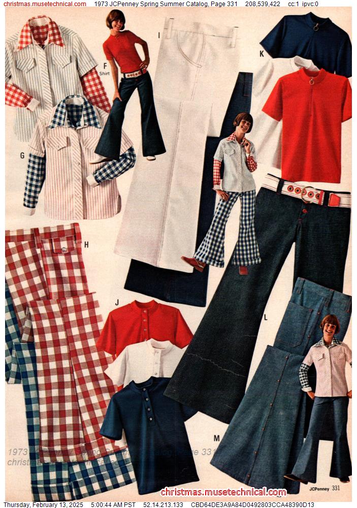 1973 JCPenney Spring Summer Catalog, Page 331