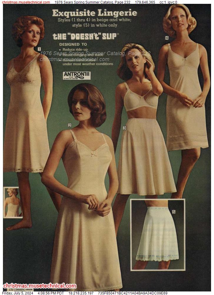 1976 Sears Spring Summer Catalog, Page 232
