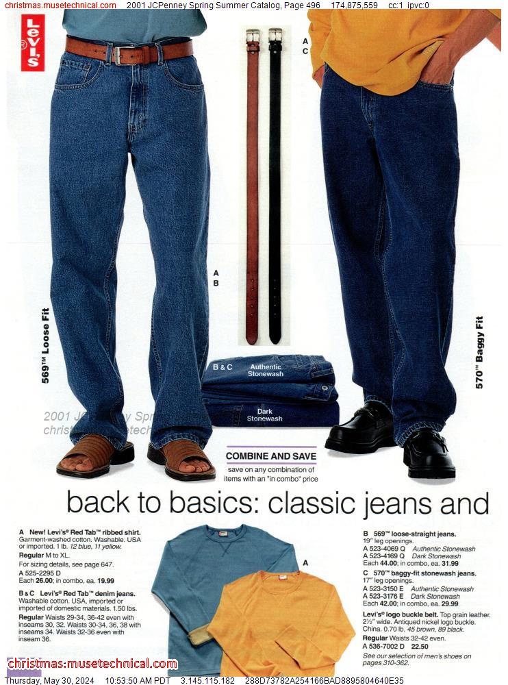 2001 JCPenney Spring Summer Catalog, Page 496