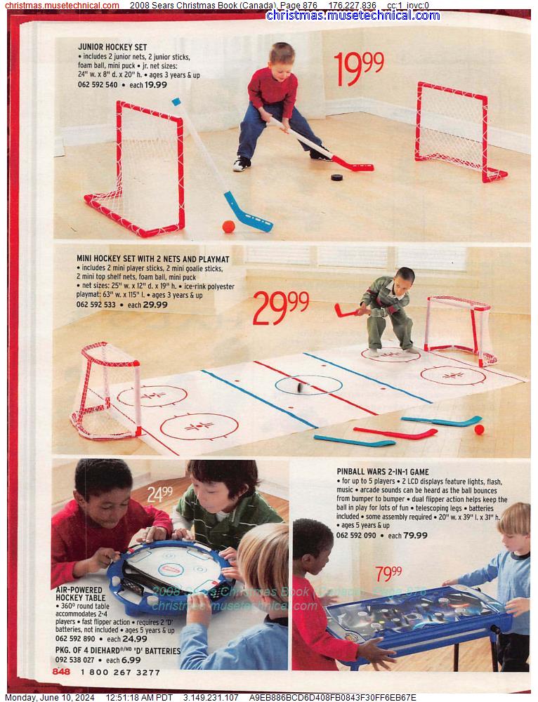 2008 Sears Christmas Book (Canada), Page 876