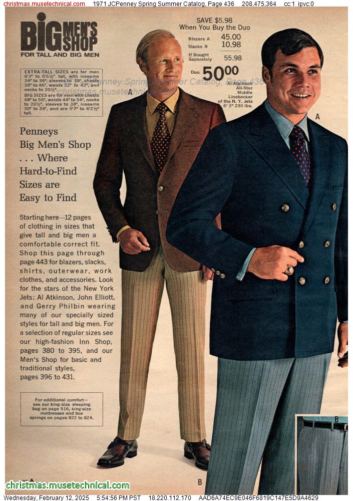 1971 JCPenney Spring Summer Catalog, Page 436