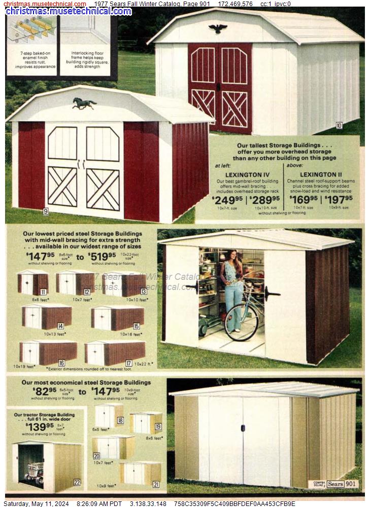 1977 Sears Fall Winter Catalog, Page 901