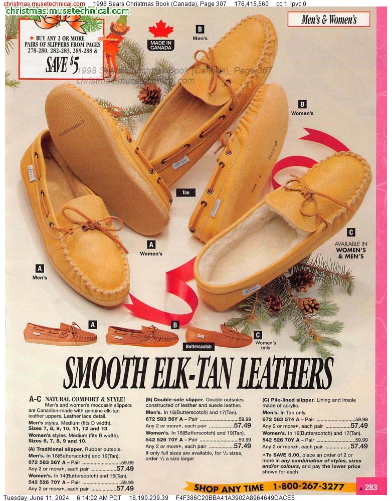 1998 Sears Christmas Book (Canada), Page 307