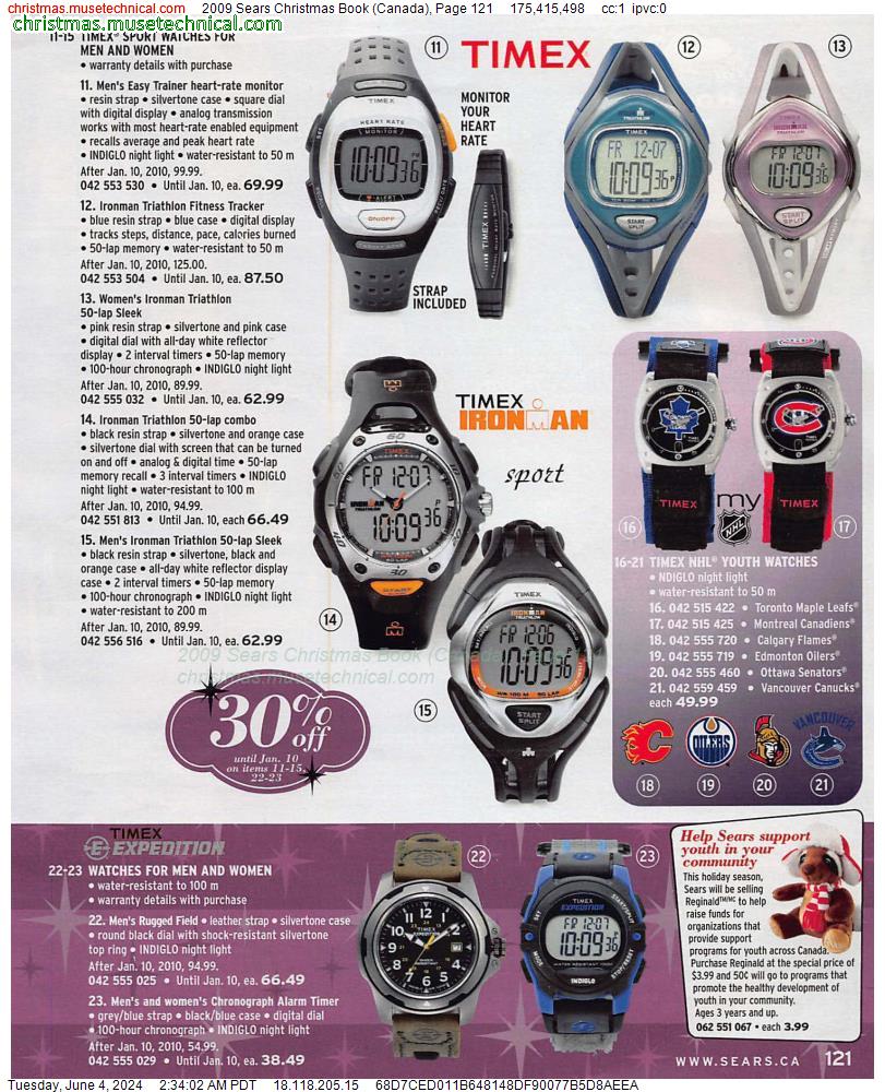 2009 Sears Christmas Book (Canada), Page 121