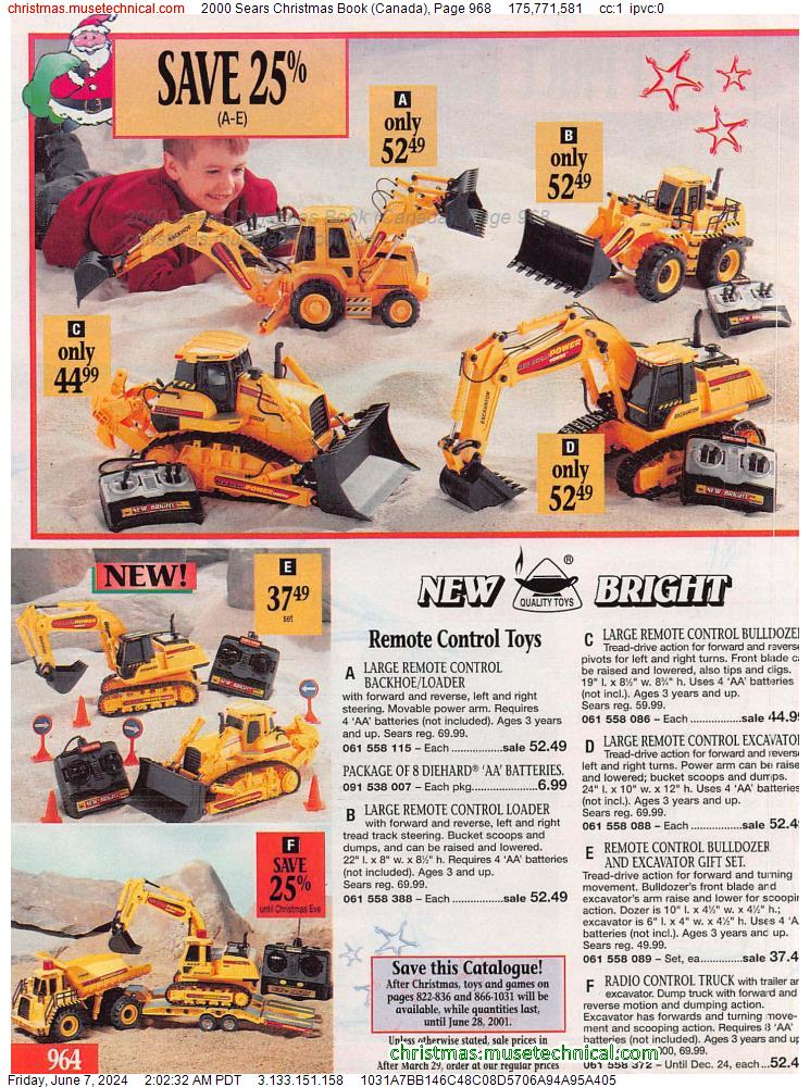 2000 Sears Christmas Book (Canada), Page 968