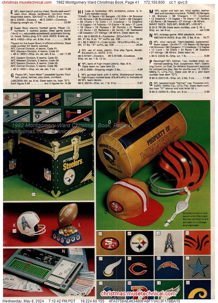 1982 Montgomery Ward Christmas Book, Page 41