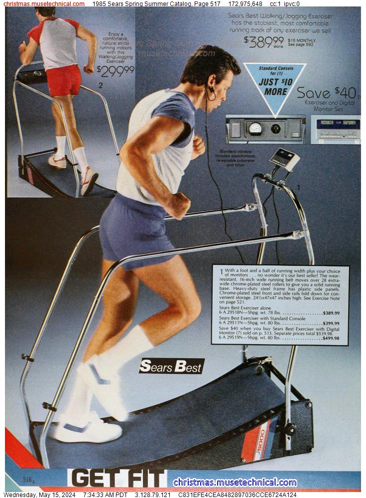 1985 Sears Spring Summer Catalog, Page 517