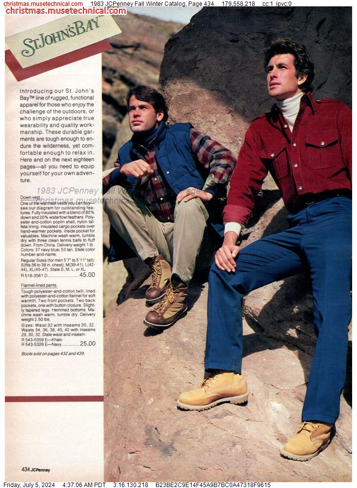 1983 JCPenney Fall Winter Catalog, Page 434