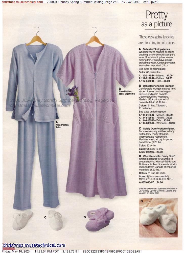 2000 JCPenney Spring Summer Catalog, Page 218