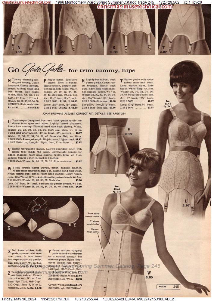 1966 Montgomery Ward Spring Summer Catalog, Page 245