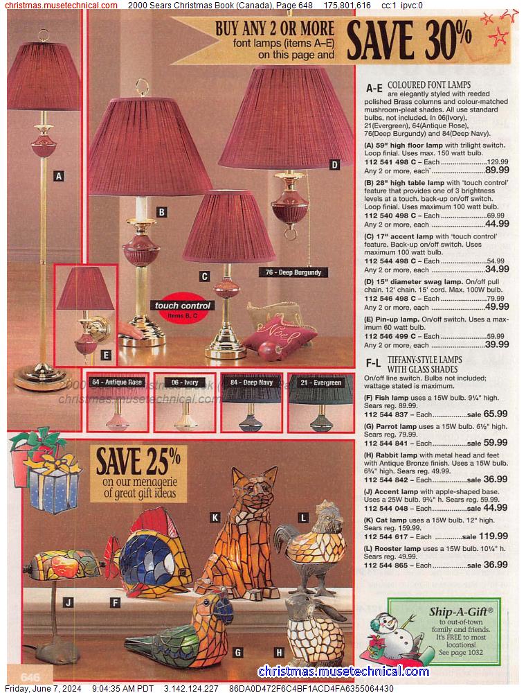 2000 Sears Christmas Book (Canada), Page 648