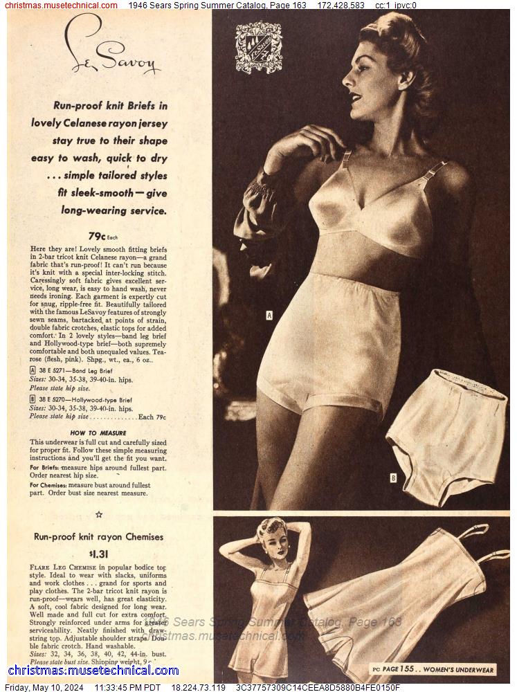 1946 Sears Spring Summer Catalog, Page 163